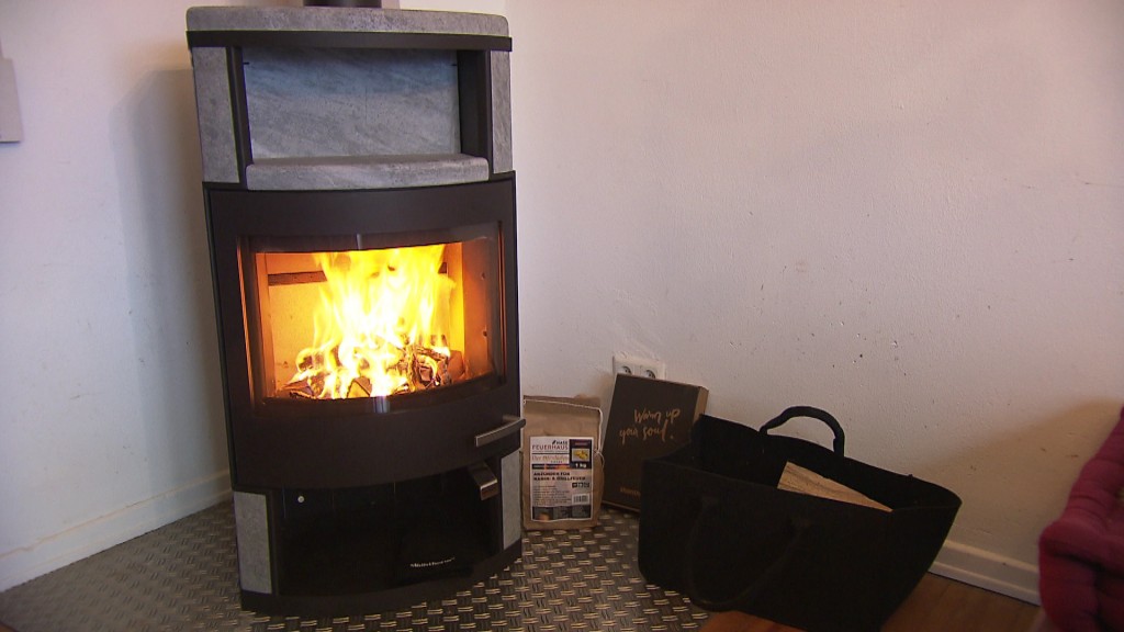 Foto: Feuer im Kaminofen