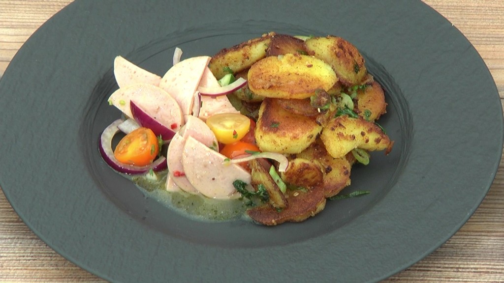 Foto: Lyonersalat mit Gereeschde
