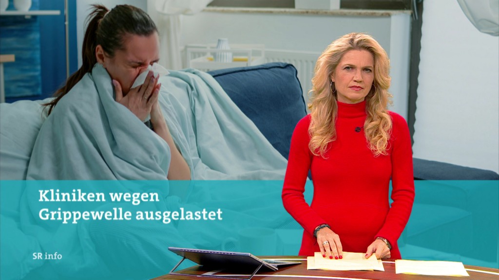 Foto: Anja Fröhlich im Studio