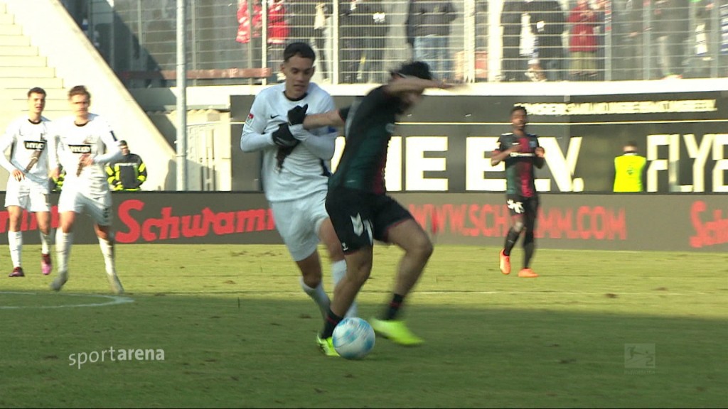 Spielaufnahme: SV Elversberg gegen 1. FC Magdeburg