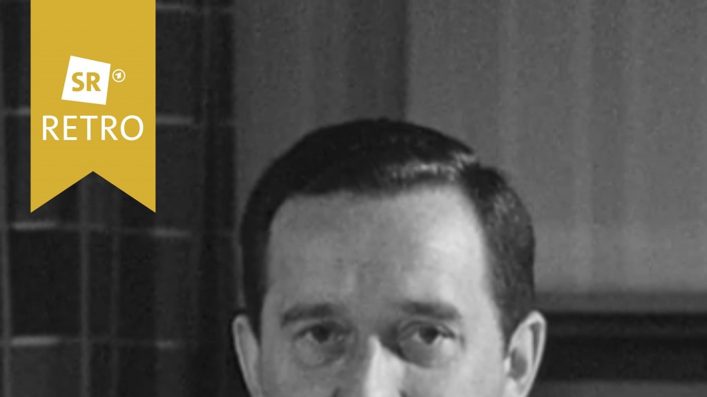Saarländischer Landtagspräsident Josef Schmitt (CDU)