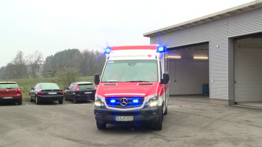 Foto: Krankenwagen im Einsatz