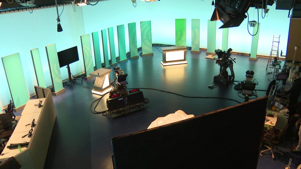 Hinter den Kulissen des SR-Wahlstudios