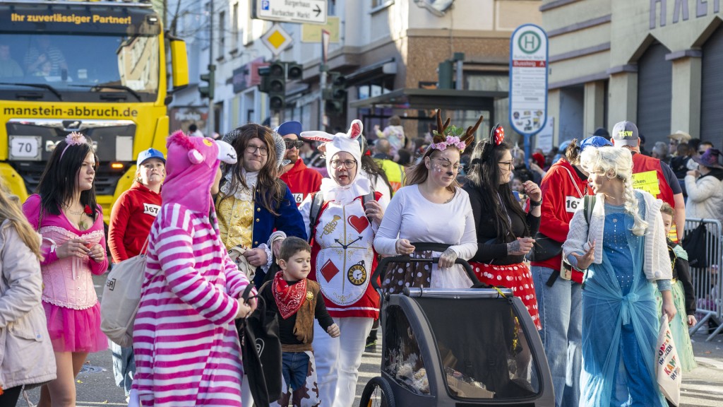 Foto: Der Rosenmontagsumzug 2025 in Burbach