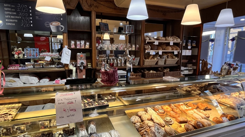 Theke im Café Sick