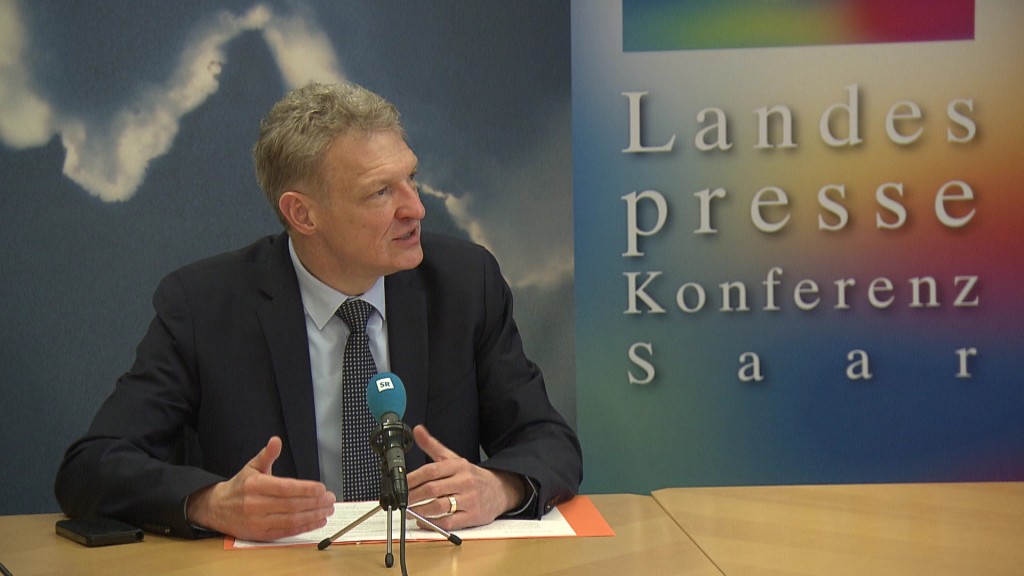 Foto: Bei der Landespresse Konferenz 