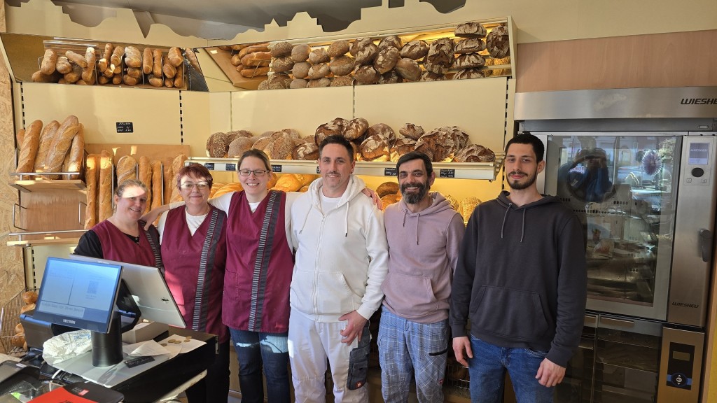Das Team der Bäckerei Pink