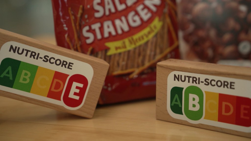 Foto: Salzstangen und Nutri Score