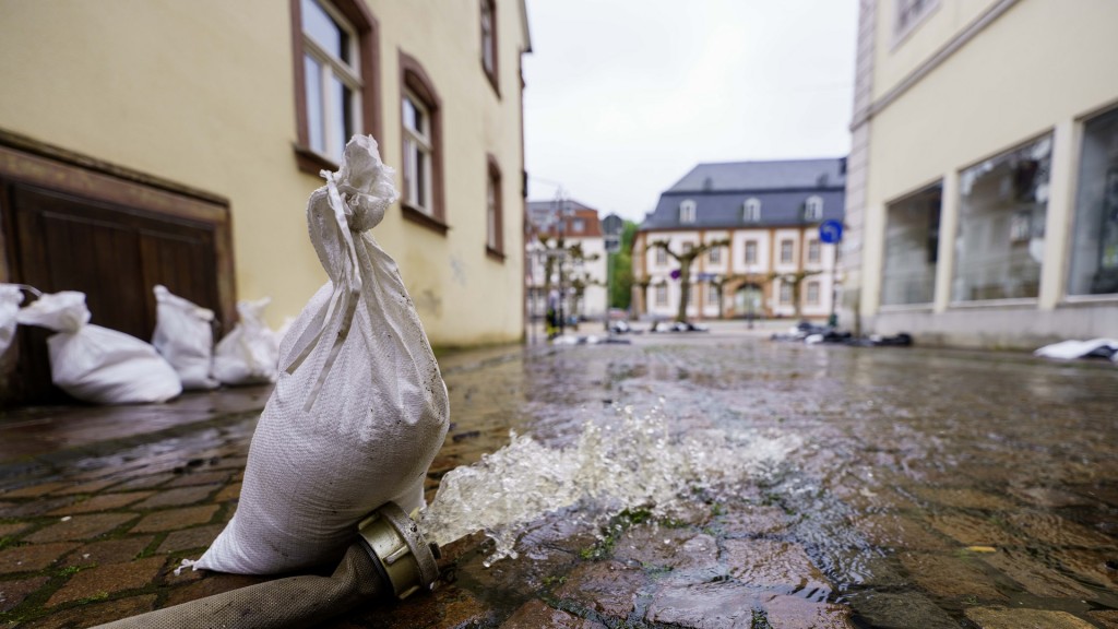 Foto: Vor einem Jahr beim Pfingsthochwasser