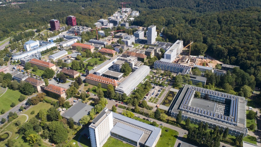 Der Saarbrücker Uni-Campus