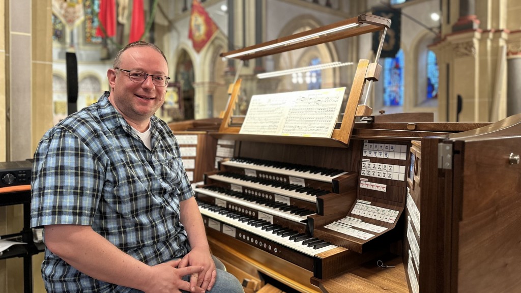 Kantor und Organist Jan Brögger