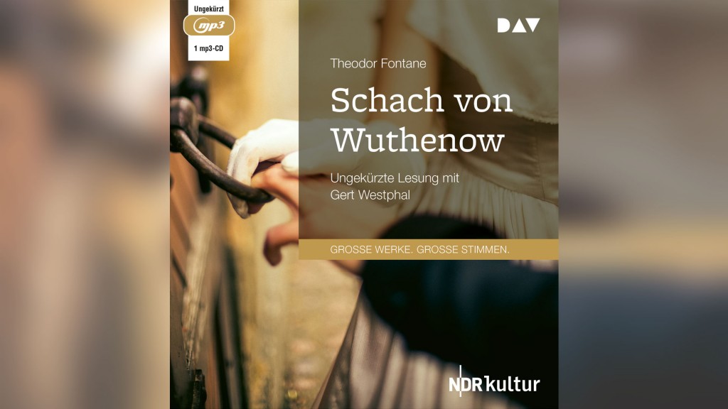 Hörbuch-Cover: Theodor Fontane – Schach von Wuthenow