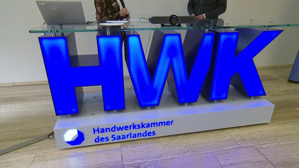 Schriftzug Handwerkskammer des Saarlandes