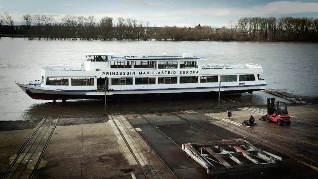 Historisches Schiff in Schengen