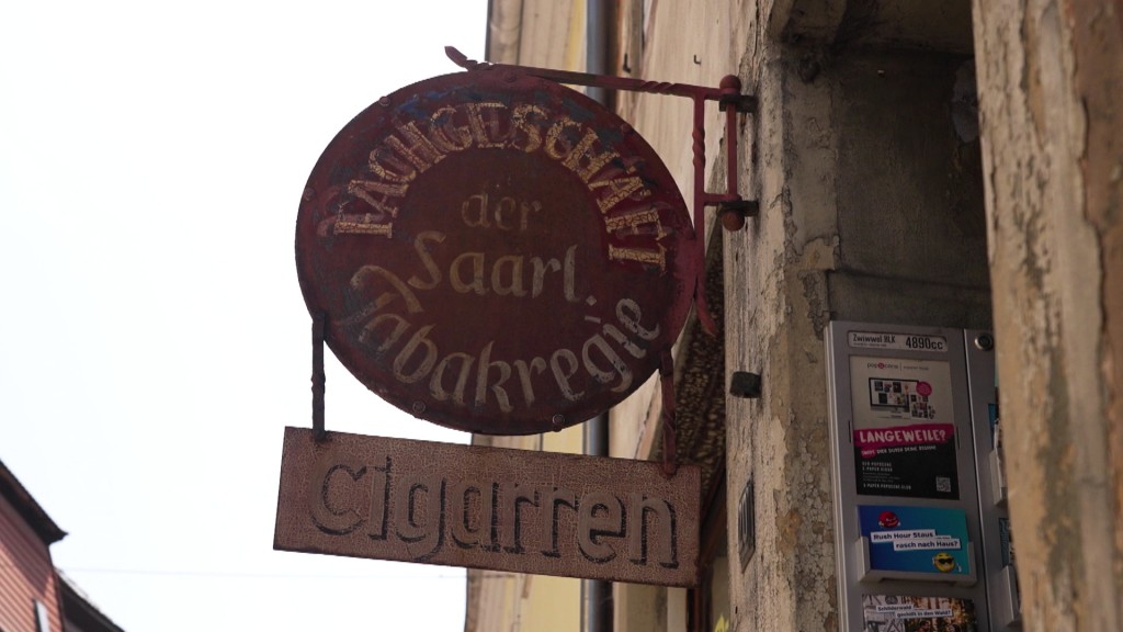 Foto: Tabakladen in Blieskastel