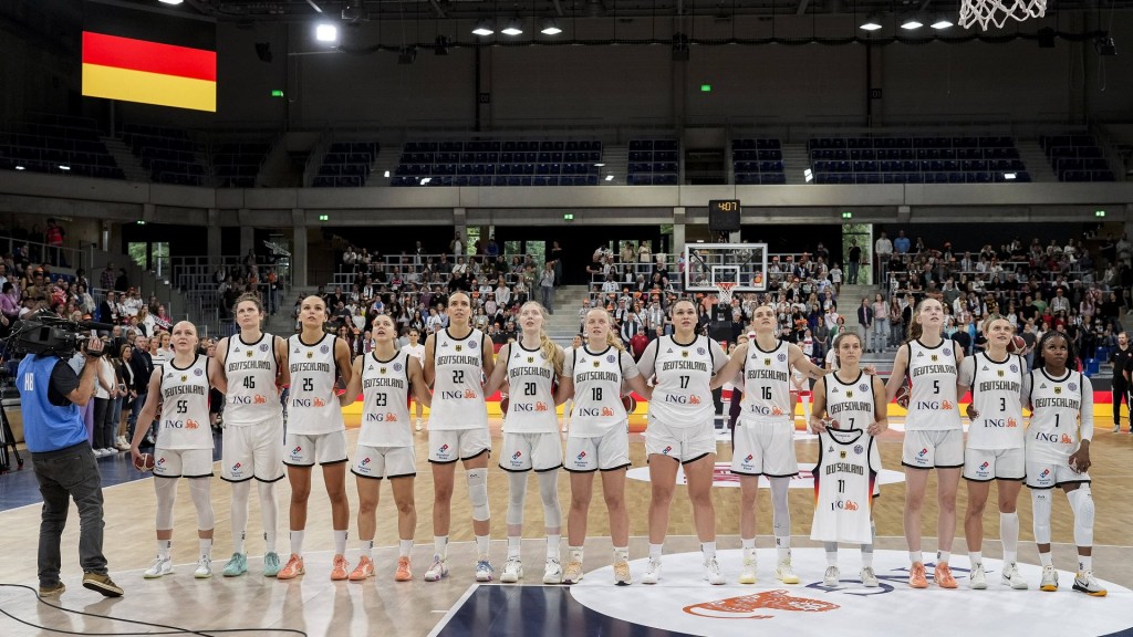 Jessika Schiffer (55) und Emma Eichmeyer (18) im deutschen Kader der Basketball EM
