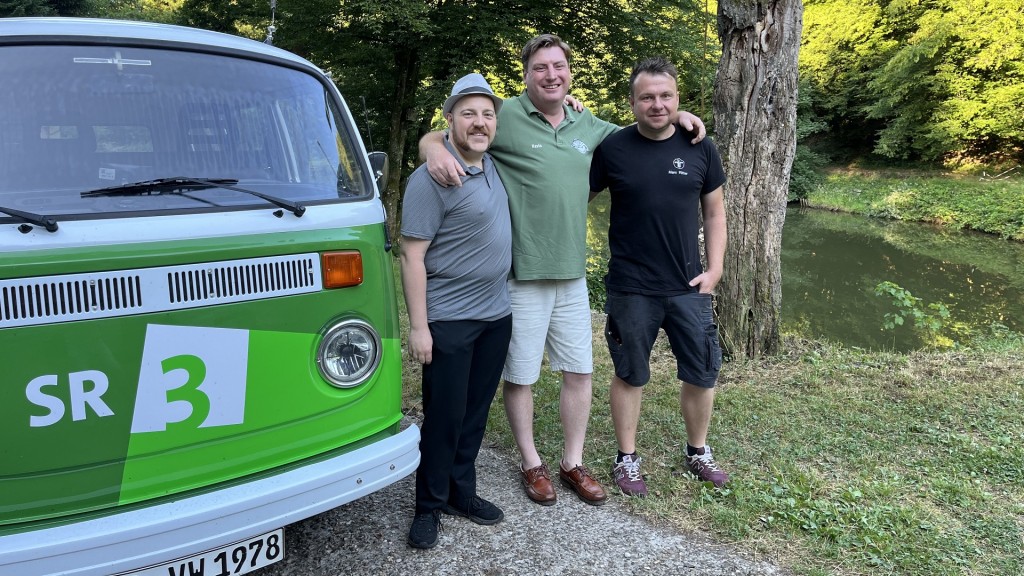 Das GuMo-Mobil bei Angelsportverein in Hoof
