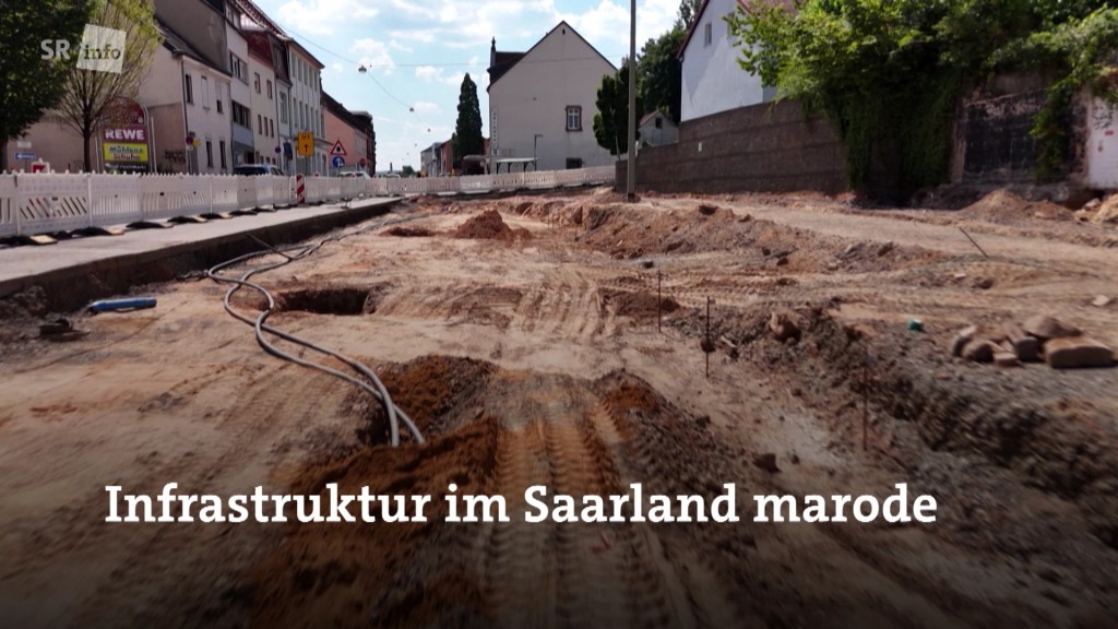 Foto: Baustelle im Straßenbau
