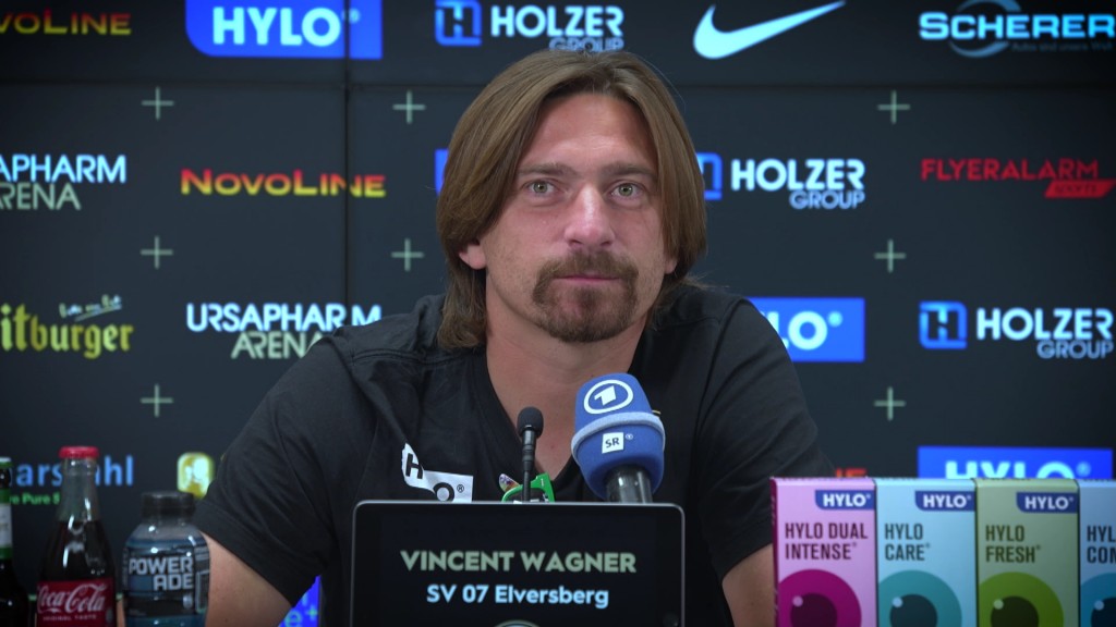 Foto: SV 07 Elversberg-Trainer Vincent Wagner 