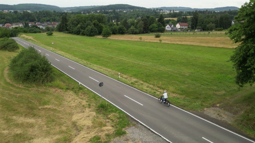 Foto: Joachim Weyand auf dem Fahrrad