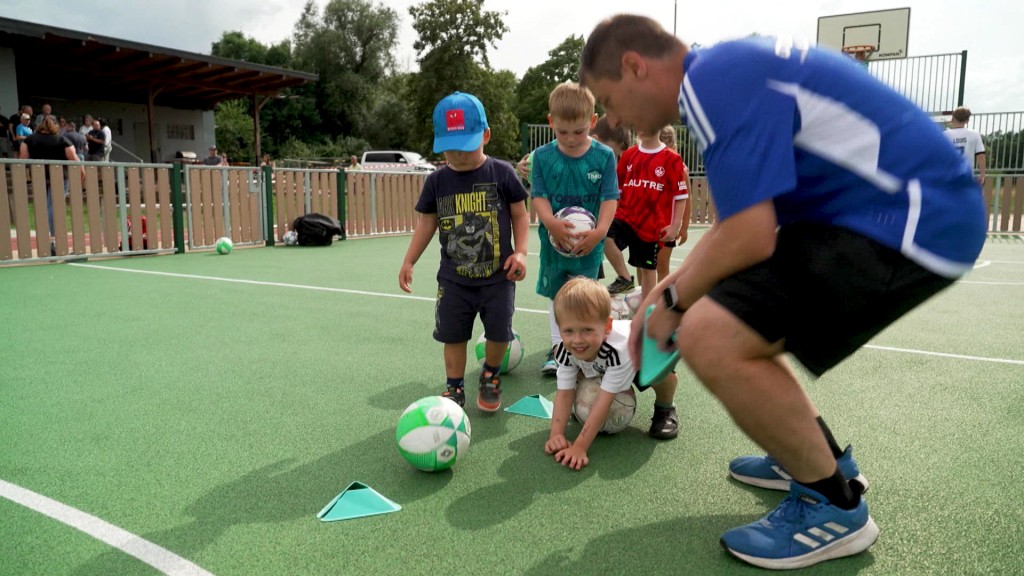 Foto: Neue Sportanlage in Bilsdorf