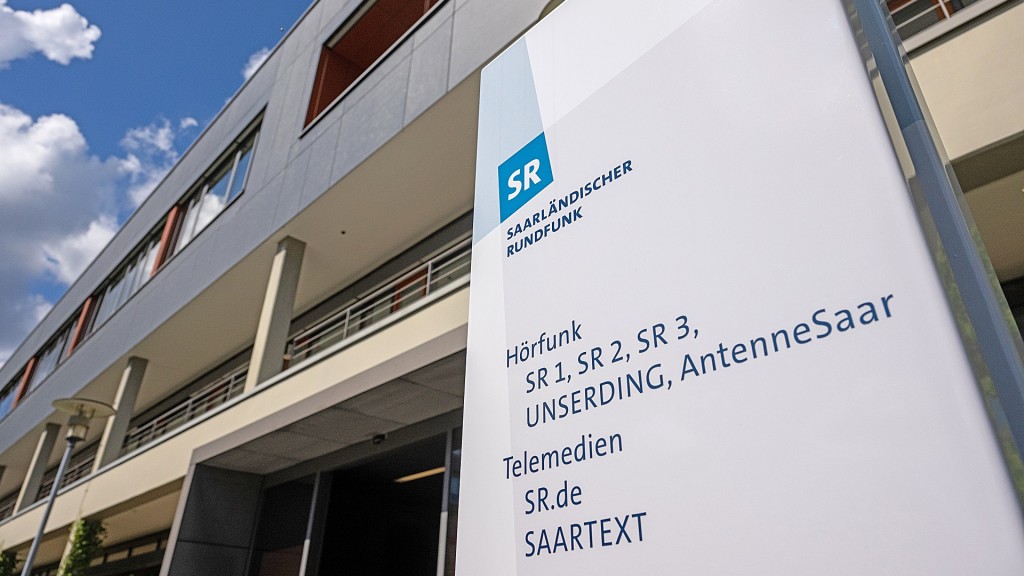 Das Hörfunk-Gebäude des SR auf dem Halberg