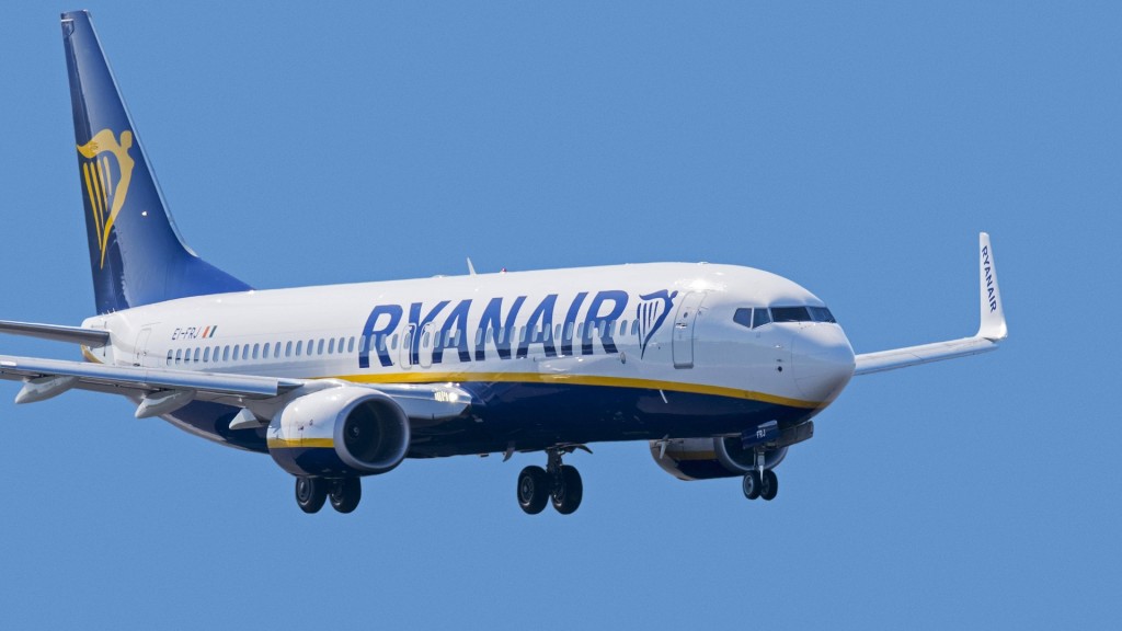 Ryanair- Flugzeug 