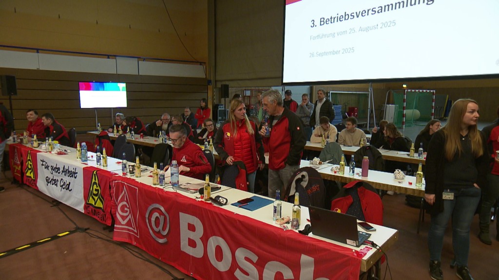 Foto: Betriebsversammlung Bosch
