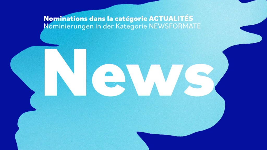 Foto: Nominierungen in der Kategorie Newsformate