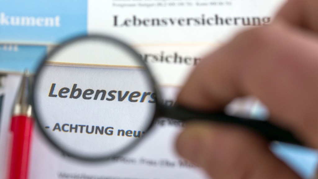 Symbolbild Lebensversicherung 