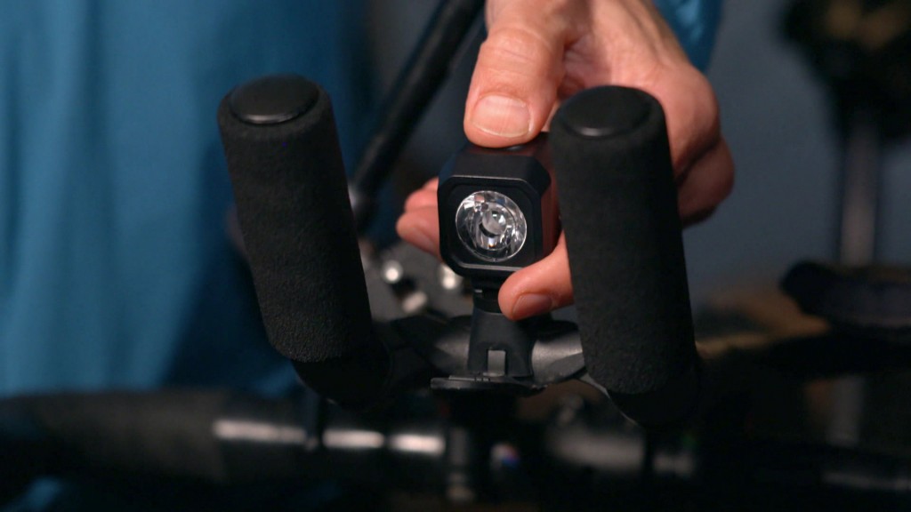 Foto: Akku-Fahrradleuchte