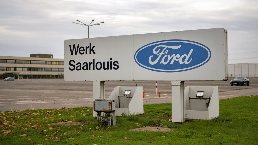 Schild Werk Saarlouis Ford