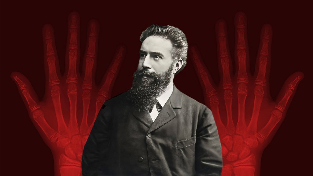 Porträt von Wilhelm Conrad Röntgen, 1845 – 1923