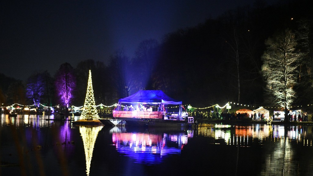 Der Saarbrücker Weihnachtsgarten (Archivbild von 2024)