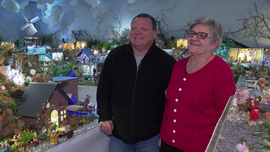 Foto: Mini-Weihnachtswelt in Meistrazheim