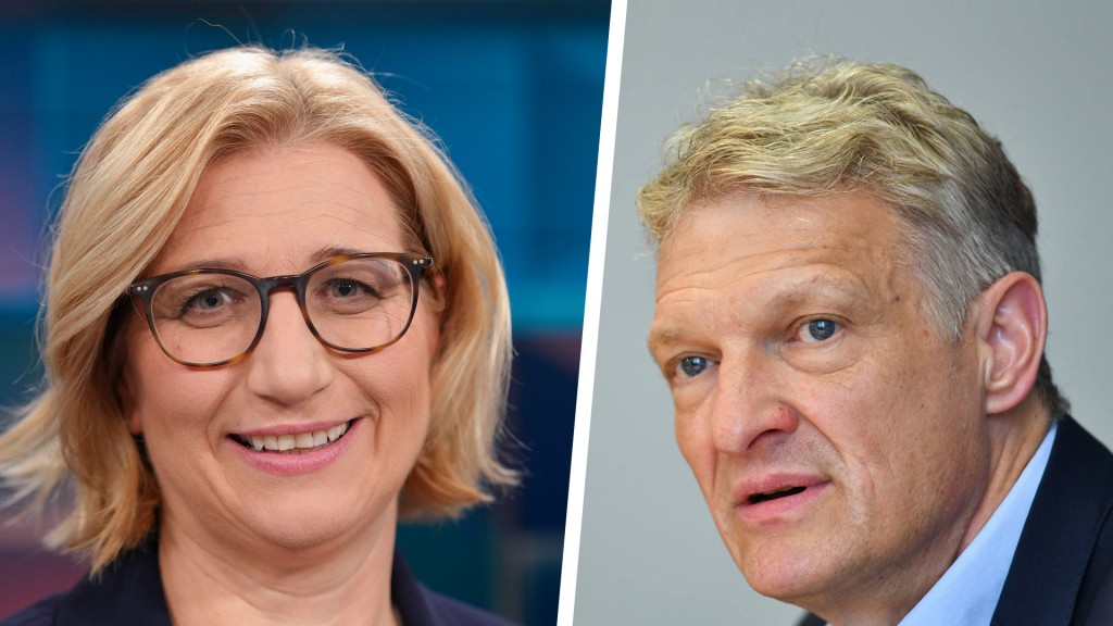 Anke Rehlinger und Stephan Toscani