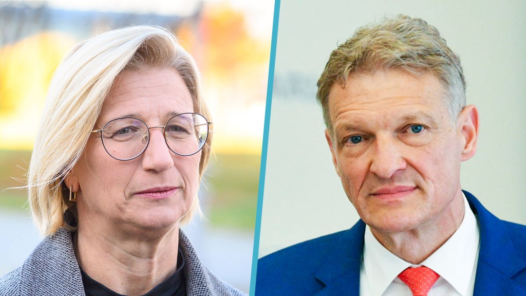 Anke Rehlinger und Stephan Toscani