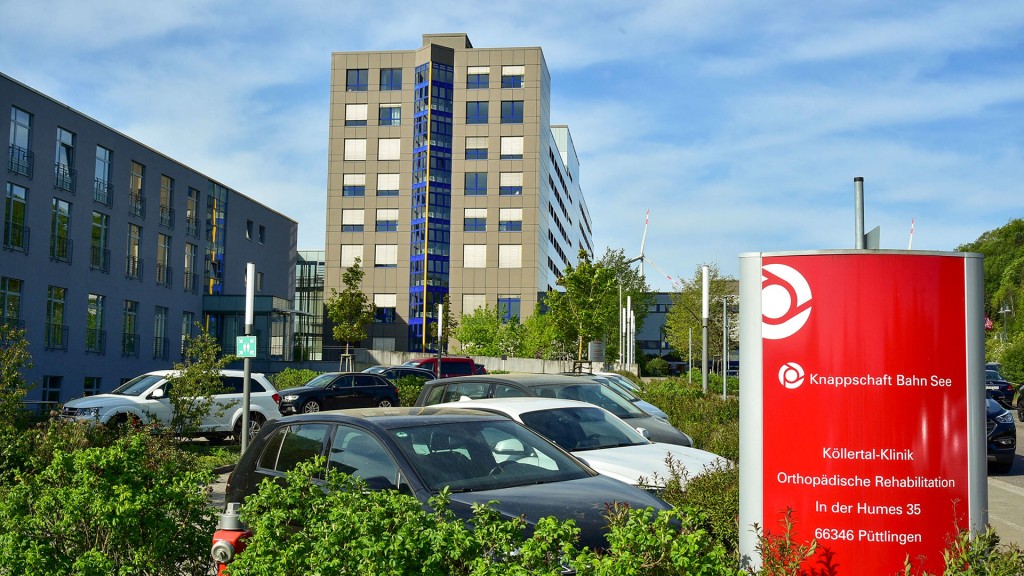Knappschaft Kliniken Parksituation Sulzbach Püttlingen