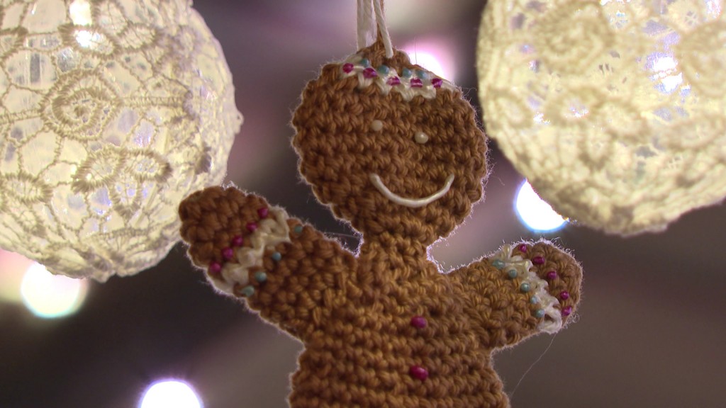 Foto: Selbstgemachter Lebkuchen-Anhänger