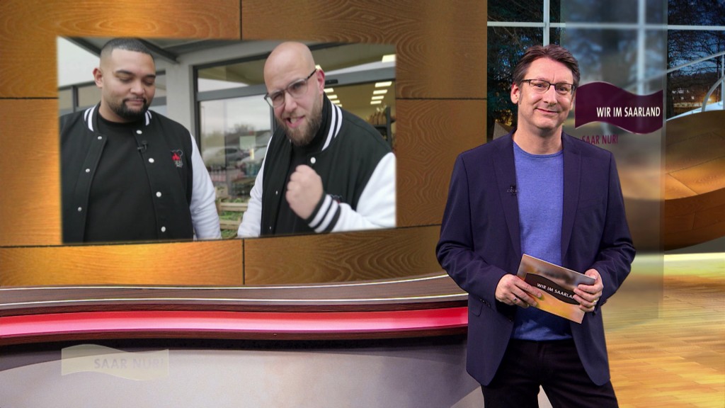 Marcel Lütz-Binder im Studio