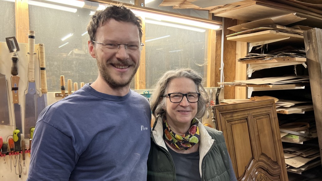 Kristin Klemm und ihr Schwiegersohn