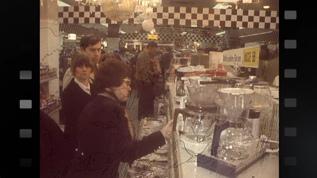 Foto: Beim Weihnachtseinkauf