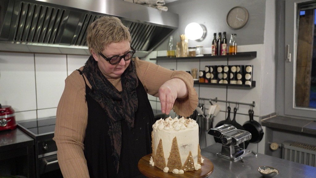 Foto: Weihnachtstorte von Frau Spanier