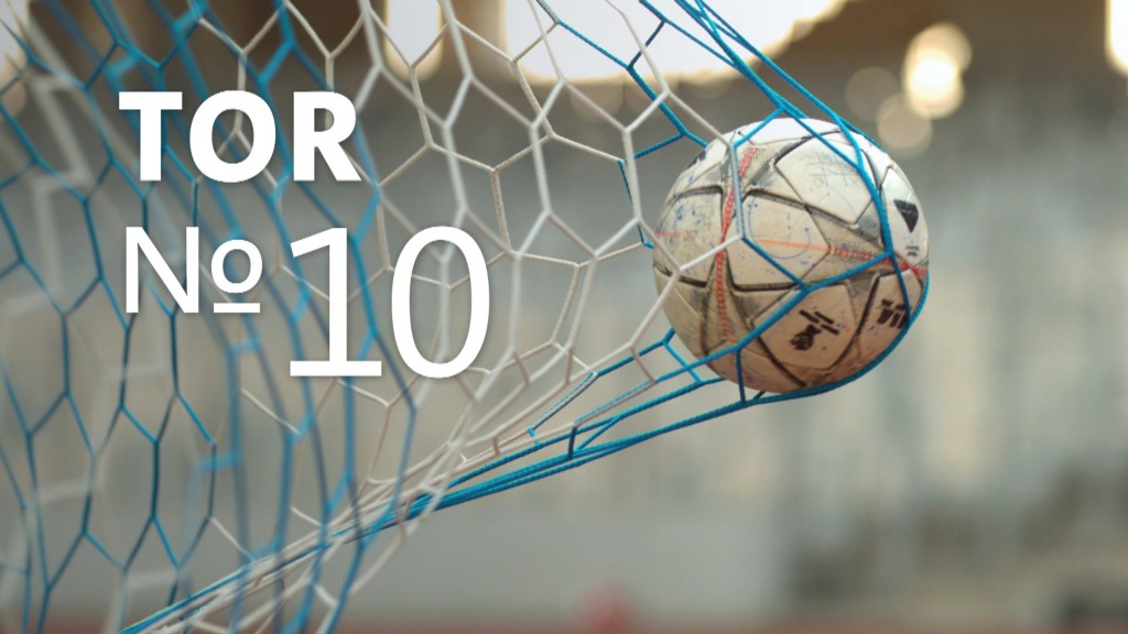 Foto: Fußball landet im Tornetz