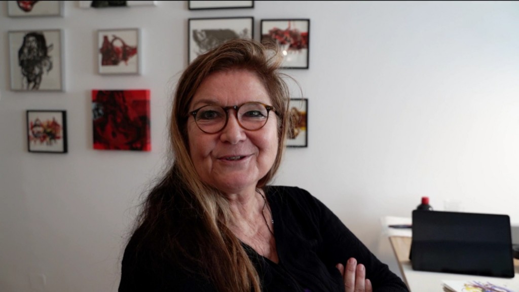 Die Künstlerin Katja Romeyk 