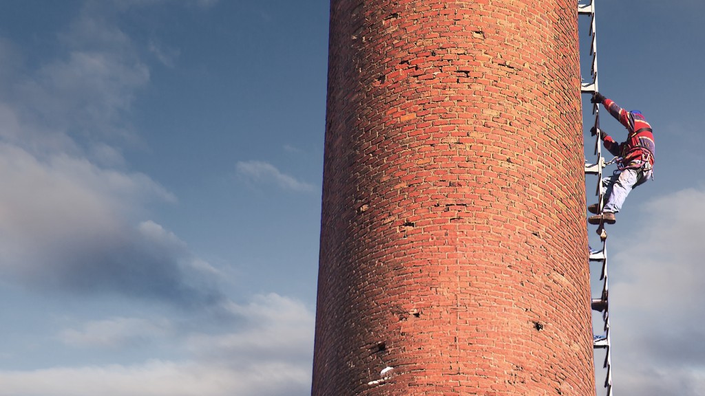 Foto: Werner Franzkowiak besteigt seinen Turm