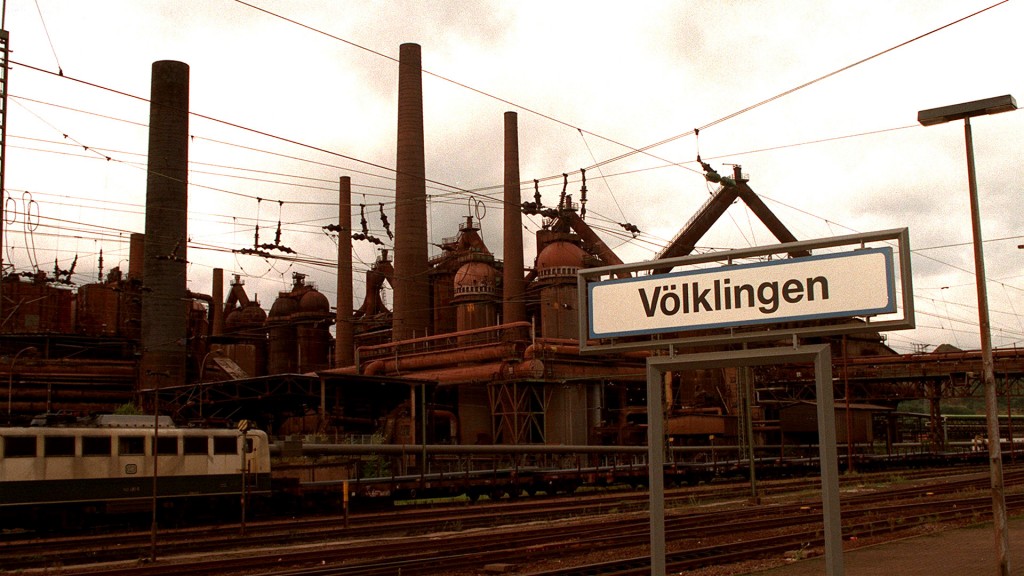 Die Völklinger Hütte in den 70er Jahren