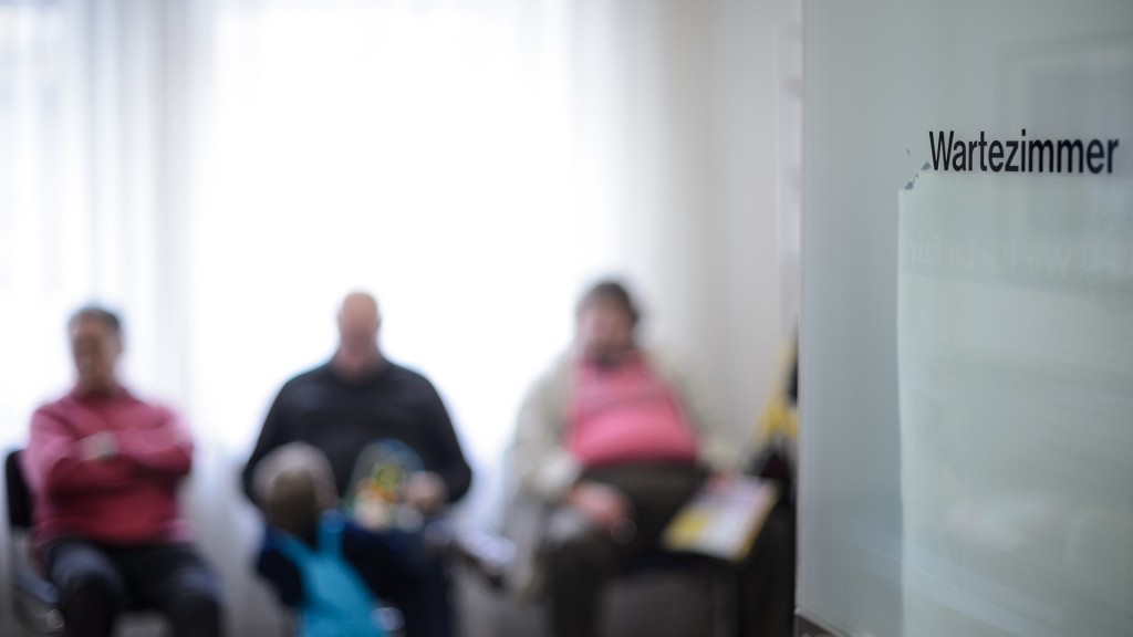 Blick ins Wartezimmer