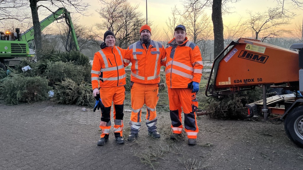 Mitarbeiter vom Baubetriebshof Völklingen
