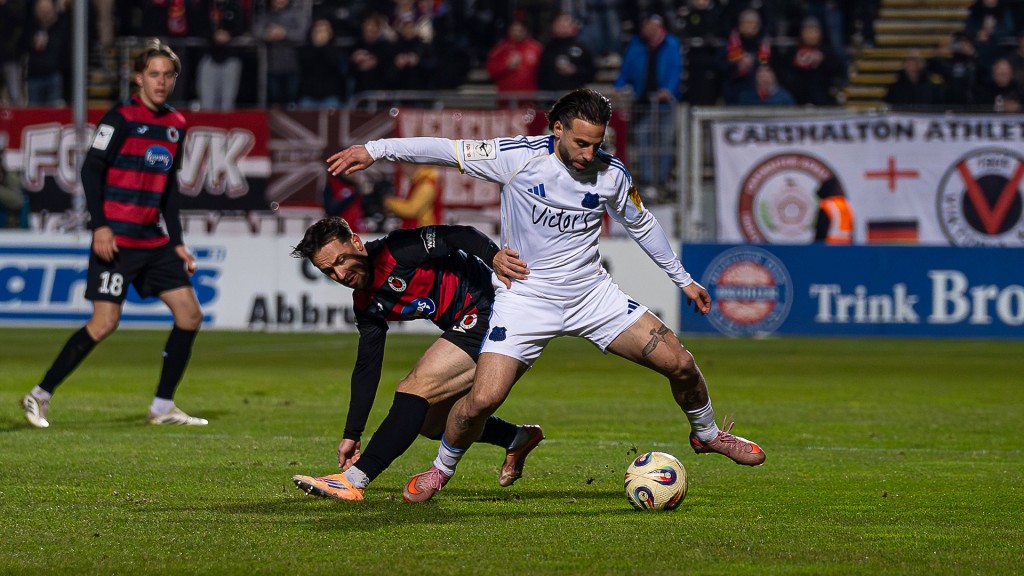 Foto: FCS zu Gast bei Viktoria Köln